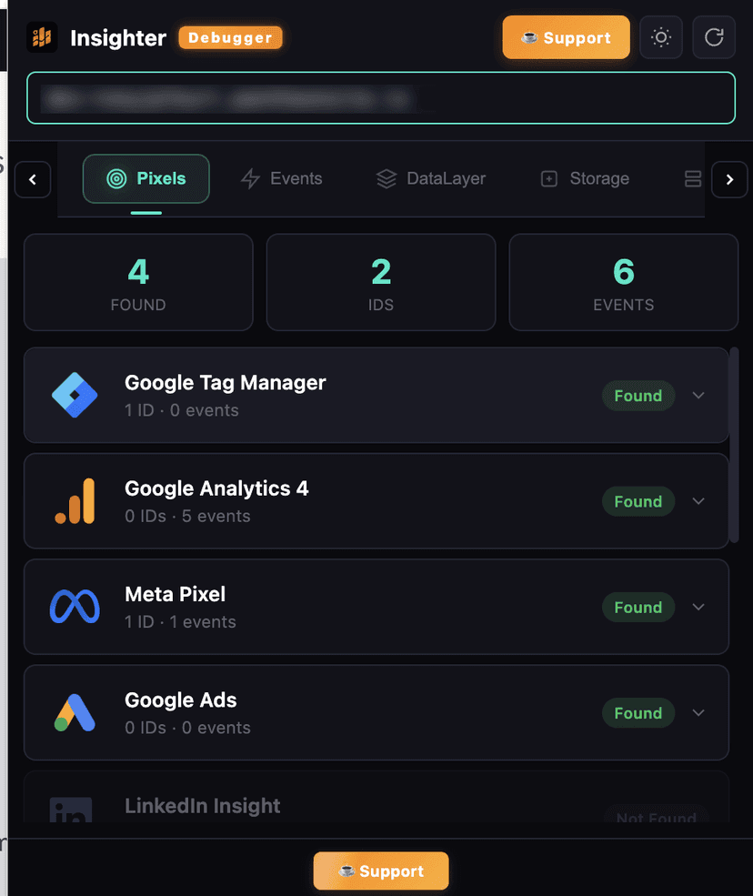 Pixel Detection - Dark Mode