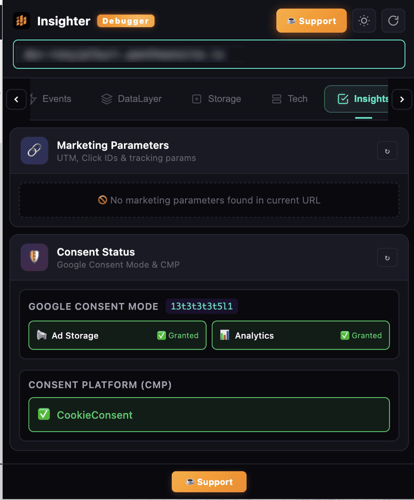 Consent Mode Checker